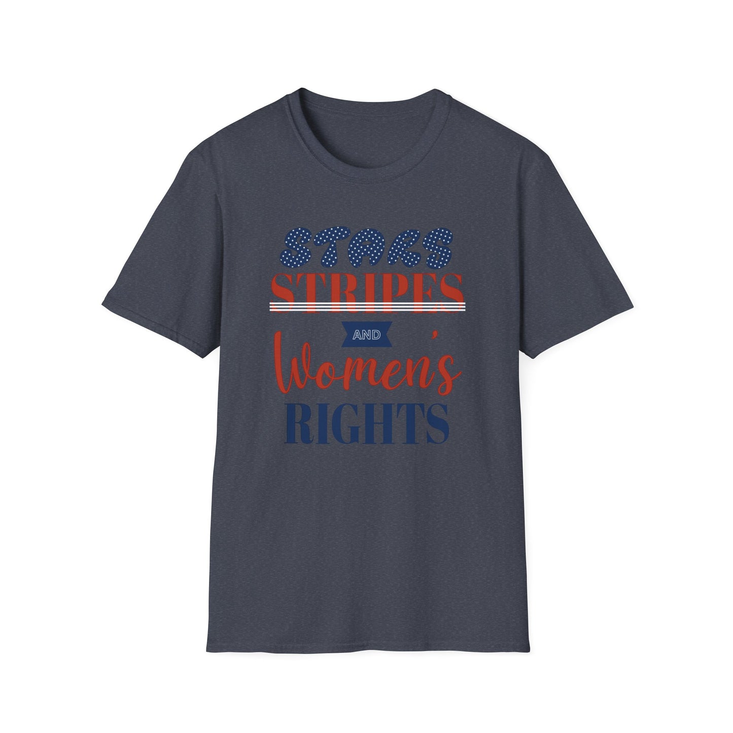 STARS STRIPES & WOMEN'S RIGHTS | 4th of July T-Shirt | Feminist Protest Shirt