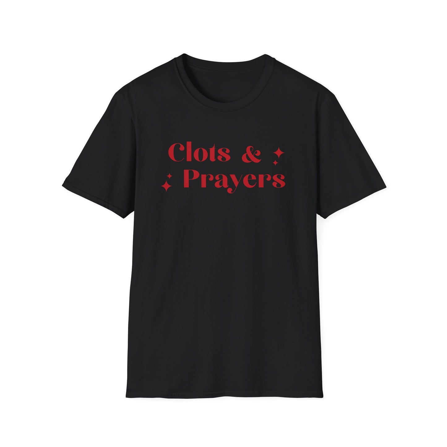 CLOTS & PRAYERS | Funny Anti-Trump Shirt | 8647 | Subtle Anti-Maga Protest Shirt | FDT THOUGHTS & PRAYERS JOKE