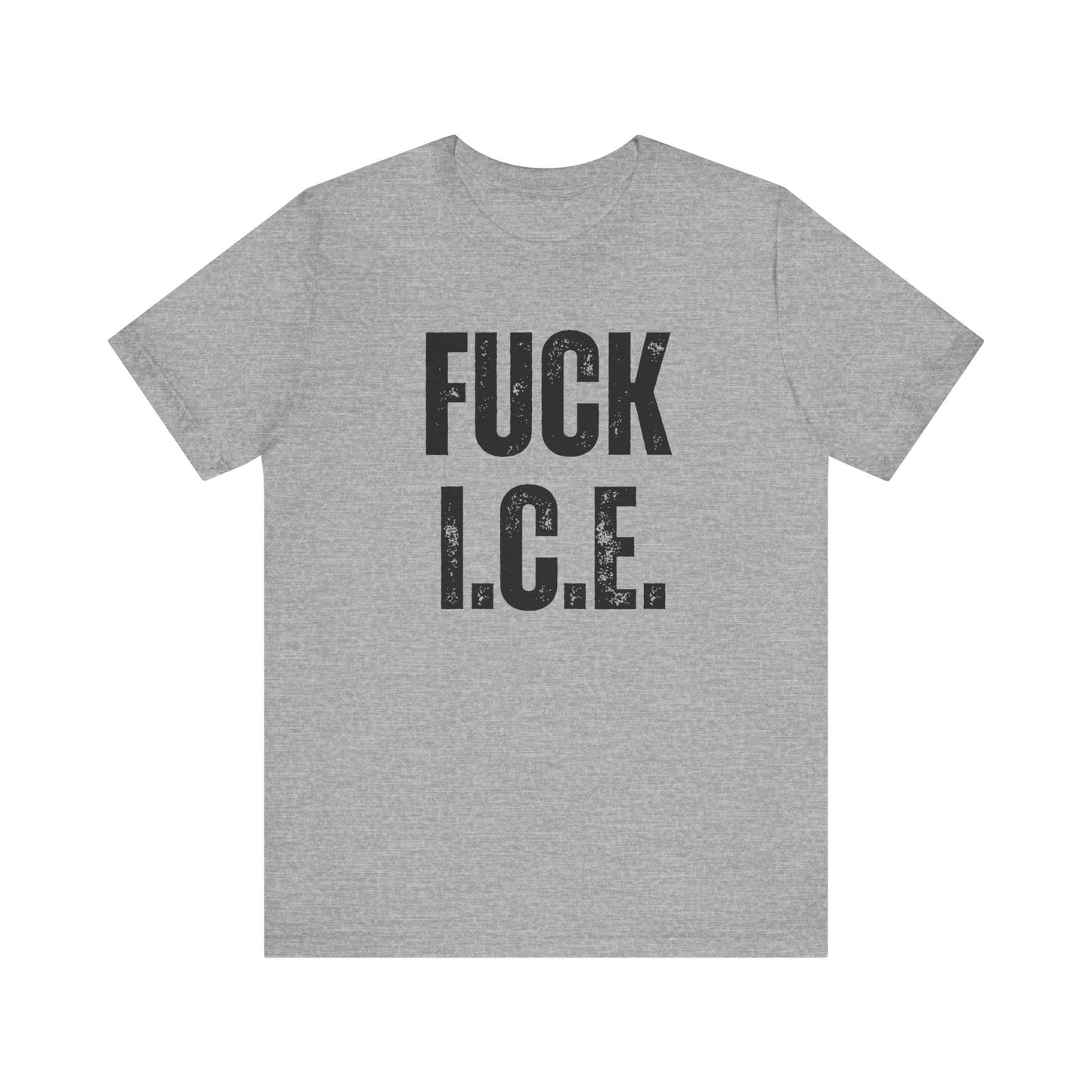 FUCK I.C.E. T-Shirt | Liberal & Democrat Protest Shirt | Resistance Shirt for Protests | NO HUMAN IS ILLEGAL ON STOLEN LAND | IMMIGRANTS MAKE AMERICA GREAT | DUE PROCESS | Anti-Trump | Anti-MAGA