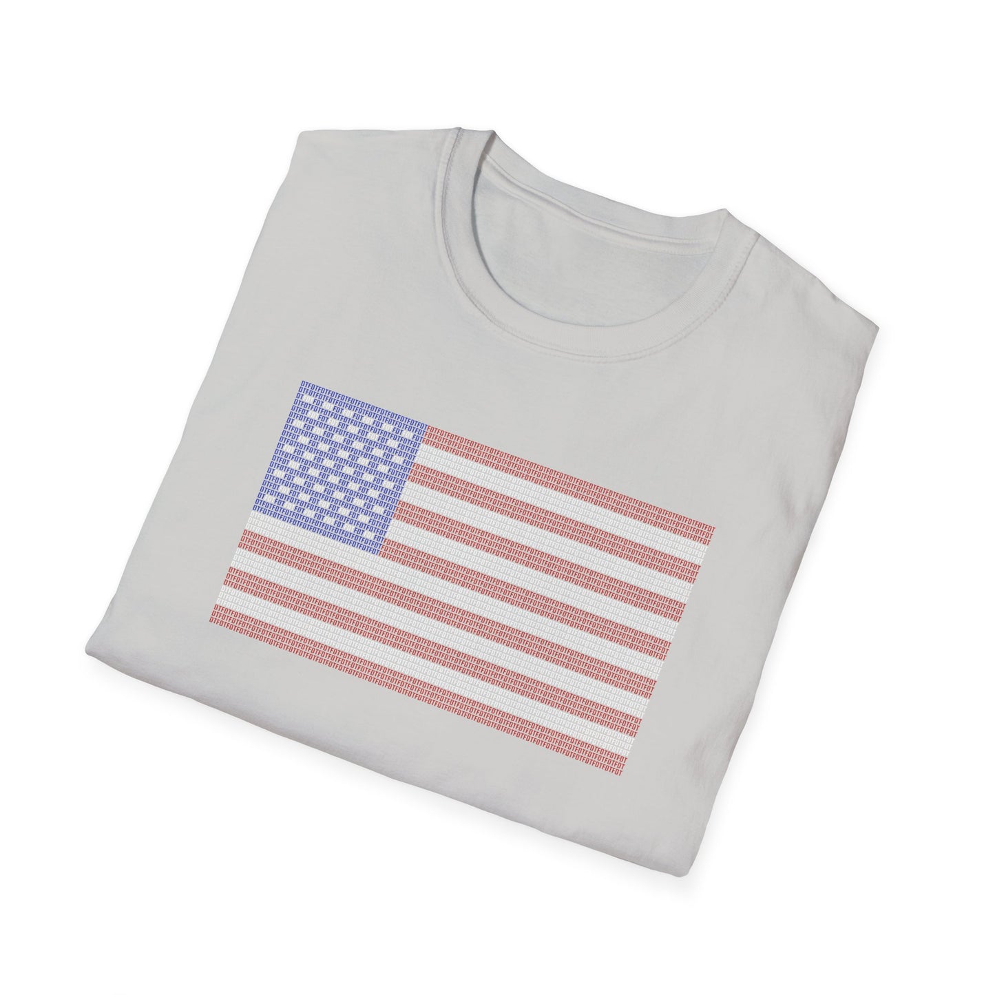 FDT AMERICAN FLAG SHIRT | Protest Shirt | Subtle FDT Flag Design