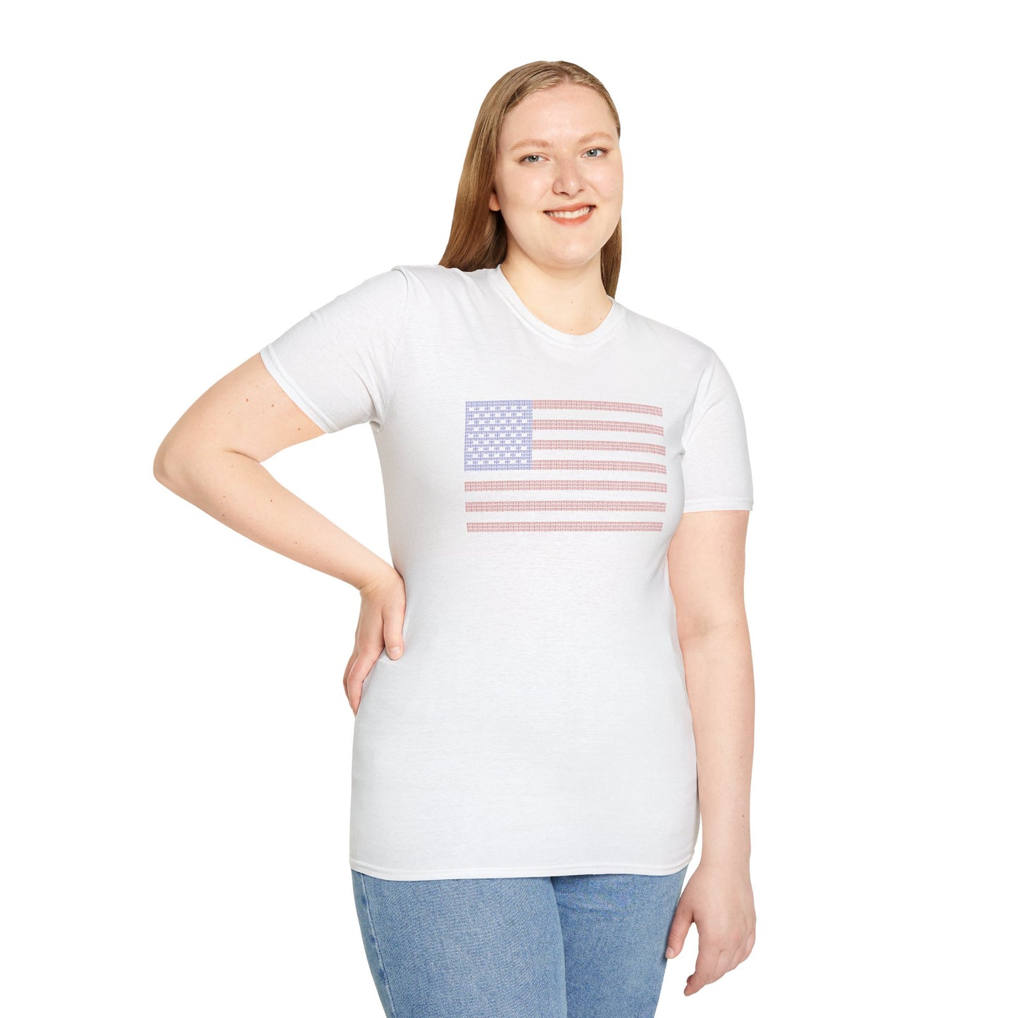 FDT AMERICAN FLAG SHIRT | Protest Shirt | Subtle FDT Flag Design