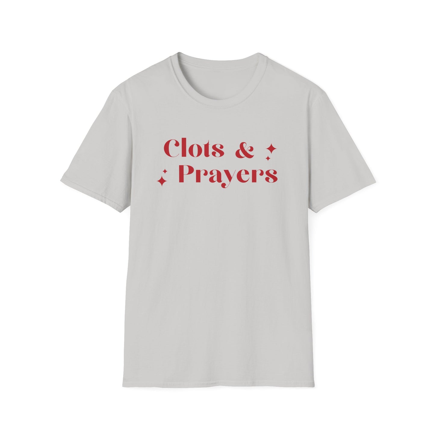 CLOTS & PRAYERS | Funny Anti-Trump Shirt | 8647 | Subtle Anti-Maga Protest Shirt | FDT THOUGHTS & PRAYERS JOKE