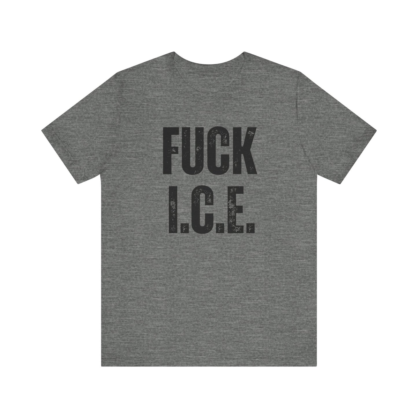 FUCK I.C.E. T-Shirt | Liberal & Democrat Protest Shirt | Resistance Shirt for Protests | NO HUMAN IS ILLEGAL ON STOLEN LAND | IMMIGRANTS MAKE AMERICA GREAT | DUE PROCESS | Anti-Trump | Anti-MAGA