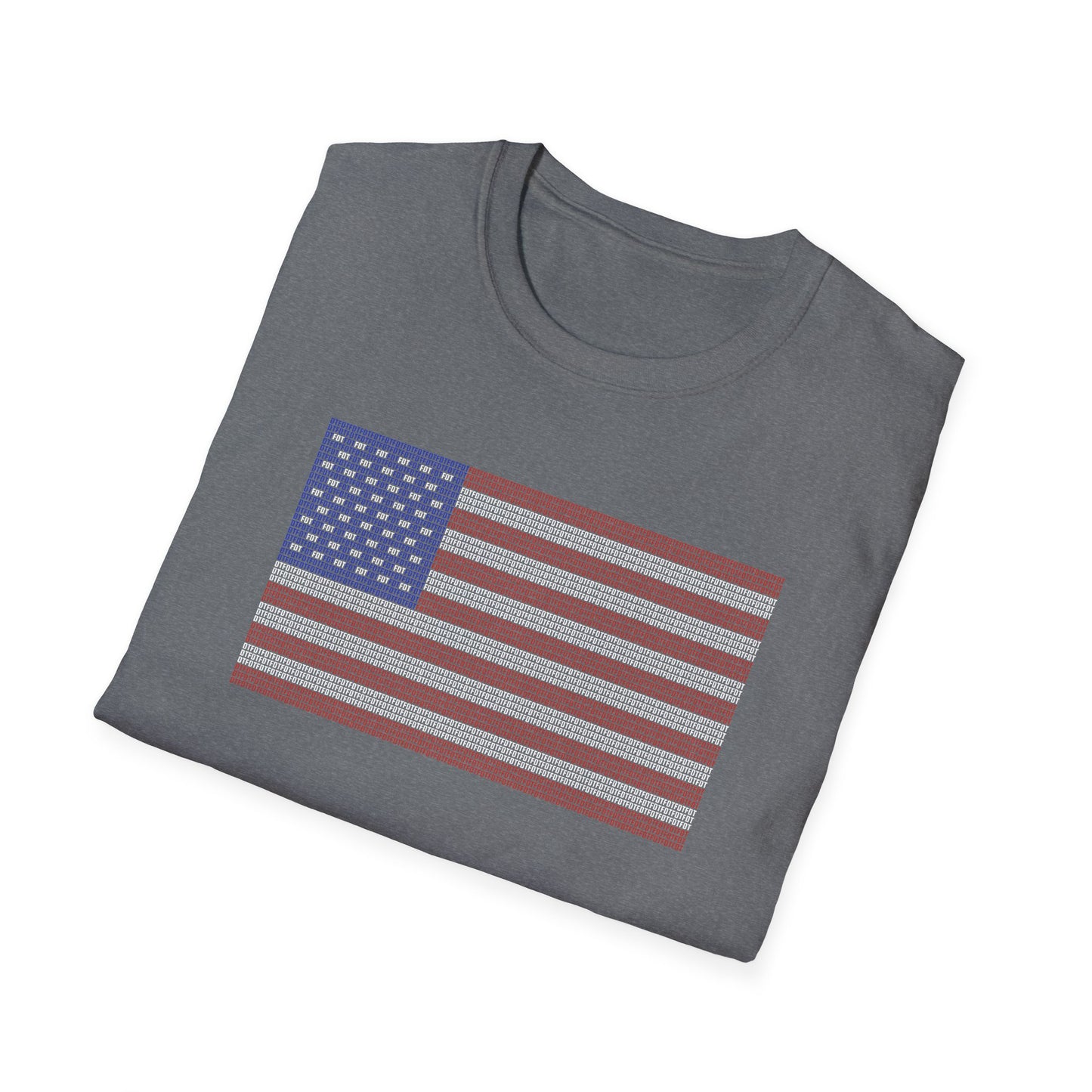 FDT AMERICAN FLAG SHIRT | Protest Shirt | Subtle FDT Flag Design
