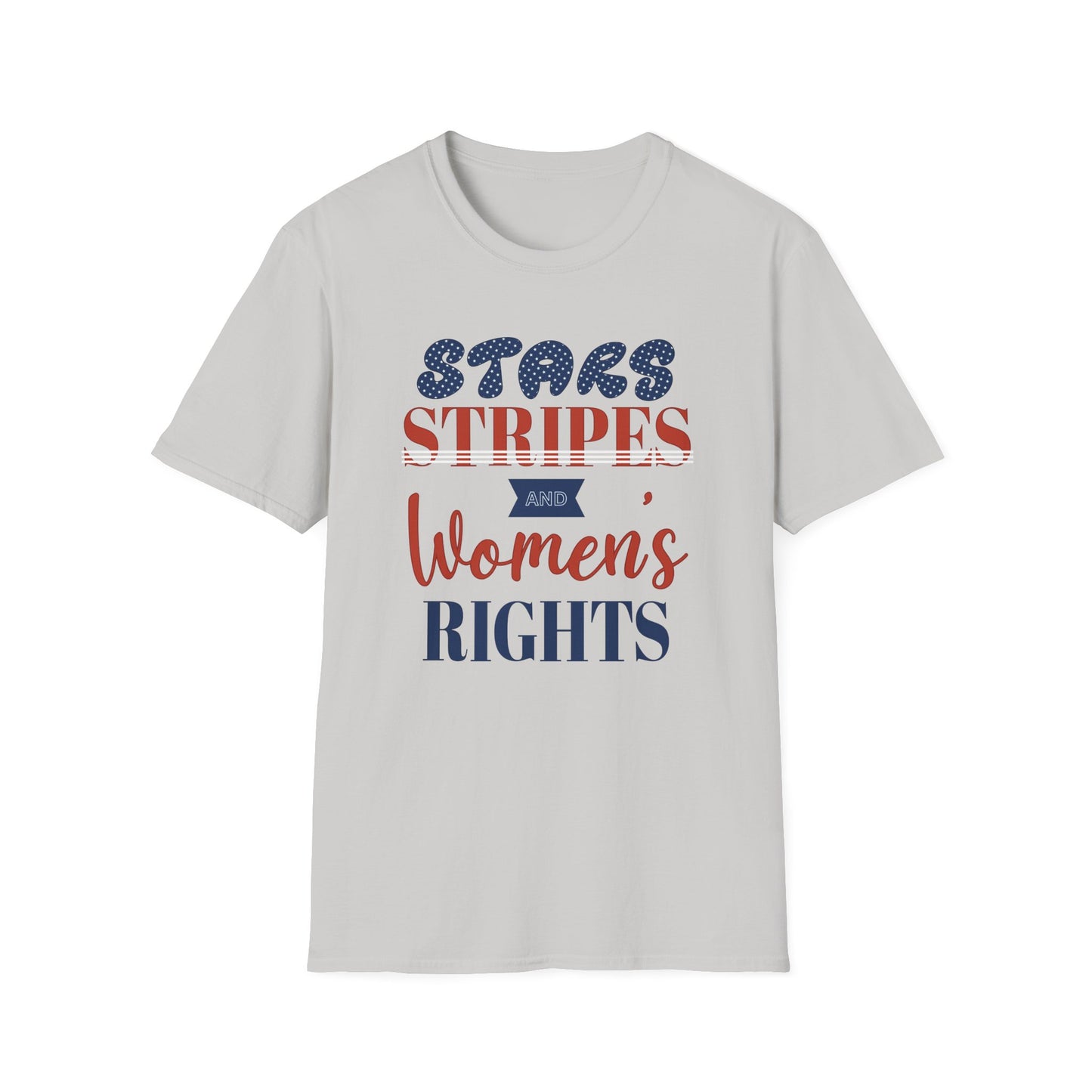 STARS STRIPES & WOMEN'S RIGHTS | 4th of July T-Shirt | Feminist Protest Shirt