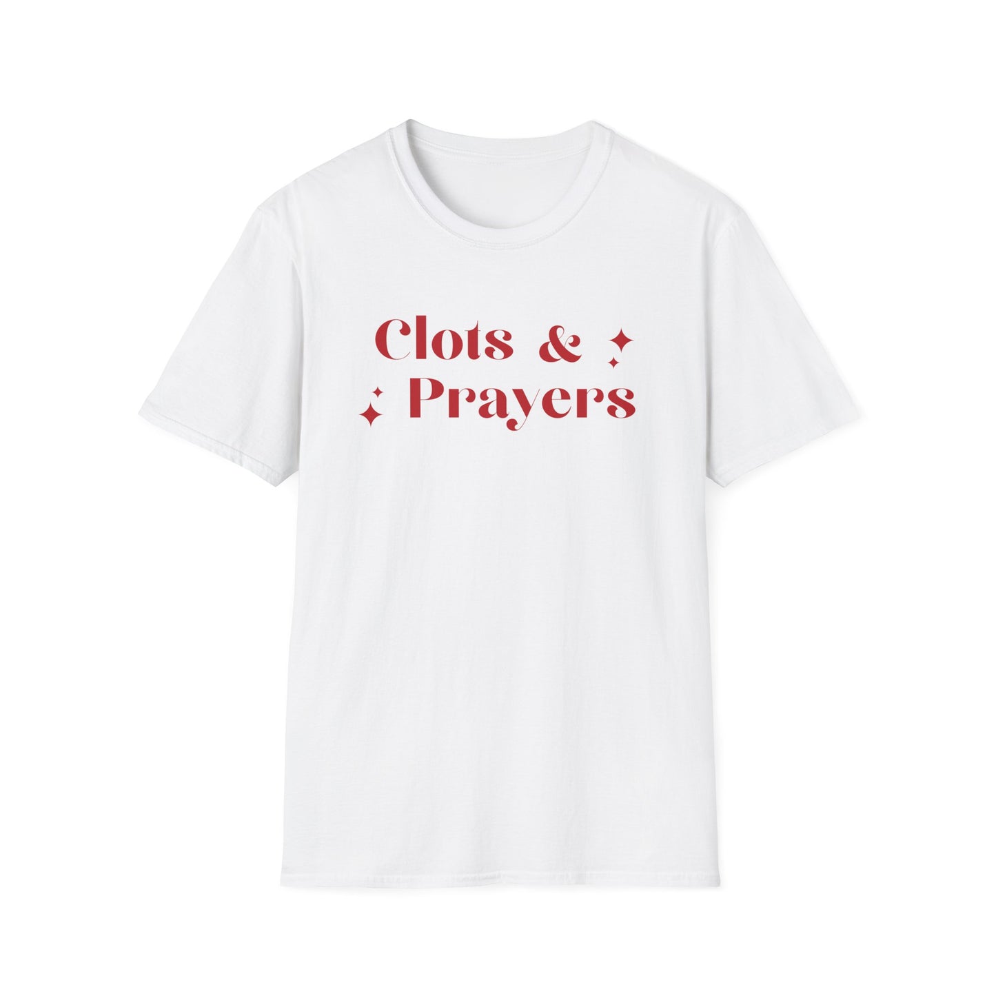 CLOTS & PRAYERS | Funny Anti-Trump Shirt | 8647 | Subtle Anti-Maga Protest Shirt | FDT THOUGHTS & PRAYERS JOKE