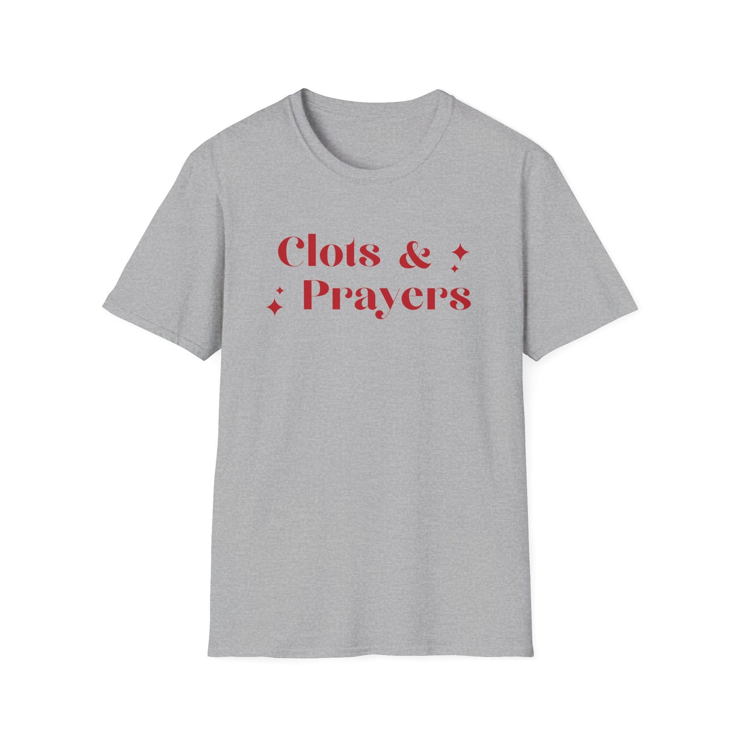 CLOTS & PRAYERS | Funny Anti-Trump Shirt | 8647 | Subtle Anti-Maga Protest Shirt | FDT THOUGHTS & PRAYERS JOKE