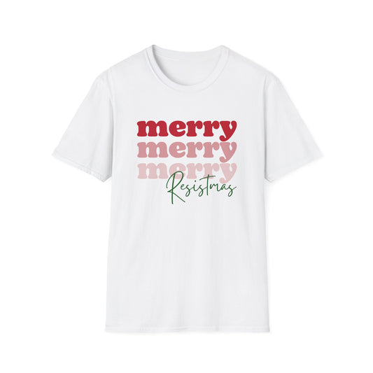 MERRY RESISTMAS!! | ACTIVIST CHRISTMAS SHIRT | Sarcastic Holiday Shirt | XMAS Feminism | Feminist Christmas