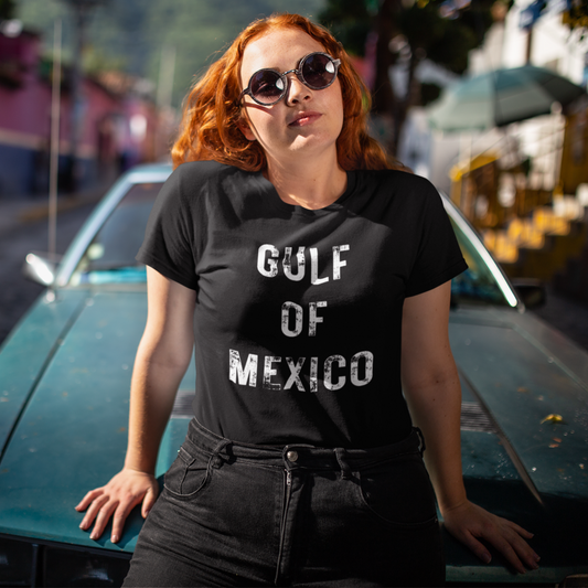 GULF OF MEXICO T-Shirt | Anti-Trump | Anti-MAGA | Resistance Shirt for Protests | No Human is ILLEGAL on STOLEN LAND | IMMIGRANTS MAKE AMERICA GREAT