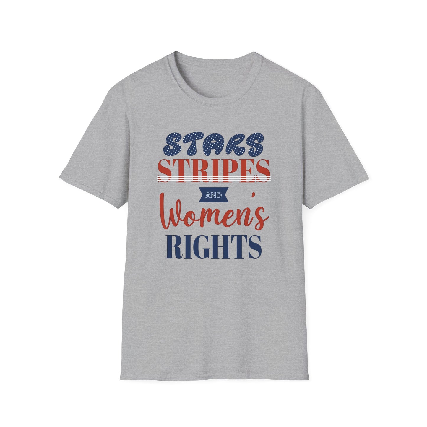 STARS STRIPES & WOMEN'S RIGHTS | 4th of July T-Shirt | Feminist Protest Shirt