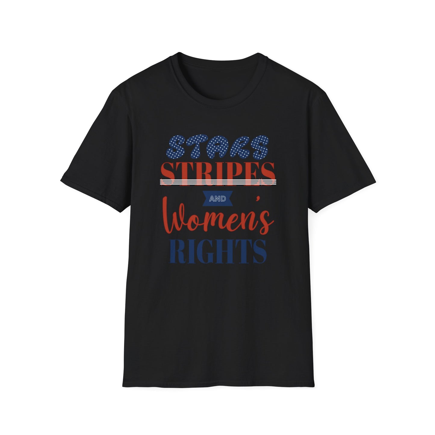STARS STRIPES & WOMEN'S RIGHTS | 4th of July T-Shirt | Feminist Protest Shirt
